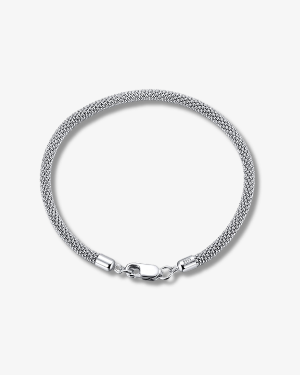 THE SILVER MESH BRACELET