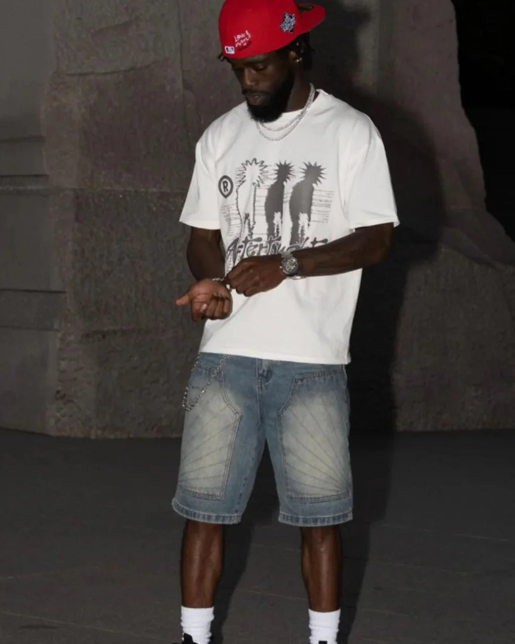 THE DOUBLE KNEE SHORTS
